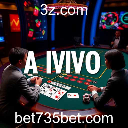 Descubra a emoção do Cassino ao Vivo no 735bet